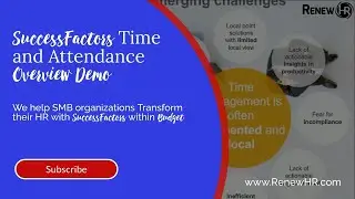 SAP Employee Central Time Management Overview I SAP SuccessFactors demo