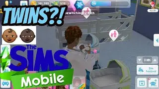 HAVING BABIES! TWINS? || SIMS MOBILE GAMEPLAY #5