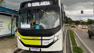2513 ABC Transportes Caio Apache VIP V Mercedes Benz OF 1721L Bluetec6 