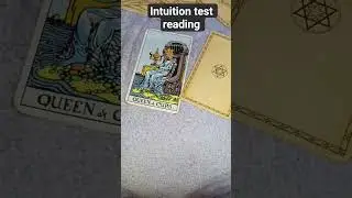 intuition test reading#shortvideo #viralvideo #tarot #intuitiontest