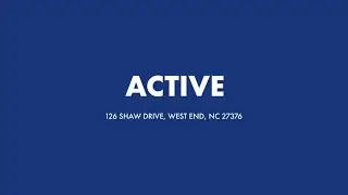 Active in 126 Shaw Drive, West End, NC 27376 Contact me for a showing!