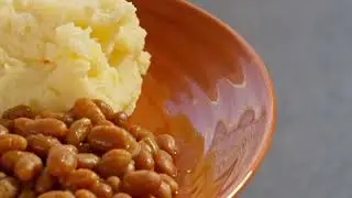 Back to School Recipes - Pork loin and Idahoan Four Cheese Mashed Potatoes