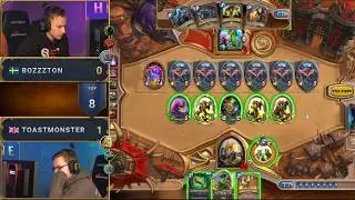HCT Winter Quarterfinals: Bozzzto vs ToastMonster - Dreamhack Hearthstone Sweden 2018 | Day 3 Poffs