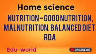 Cdpo/icds supervisor - home science -nutrition, good nutrition, malnutrition #icds 