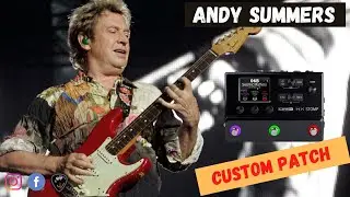 The Police Andy Summers Custom Patch  Line 6 Helix/HXStomp /Stomp XL