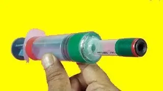 How To Make A Gun Using A Syringe || Simple Life Hacks