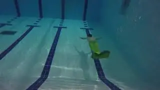 Swim in Mahina monofin/Neptune tail