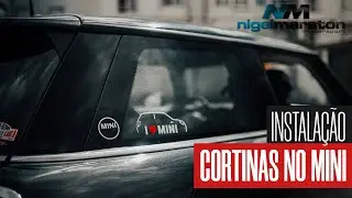 METI CORTINADOS NO MEU MINI COOPER - BLINDS4CARS.COM - INSTALAÇÃO
