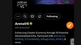 ArenaVS Project Partner with Binance, OKX and others | Full Guide #airdrop #arenavs #bestwealthhub