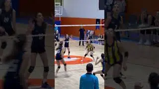 (#134) Smart Play by Setter Fenerbah&ccedil;e vs &Uuml;mraniye U14 Players Game 2025  #volleyball #voleybol