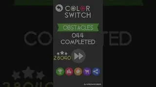 Color Switch obstacles mode level 41-50
