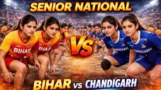 Bihar vs Chandigarh Girls | Super Speed Kho Kho Senior National | Intense Match Round 1