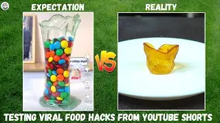 Trying VIRAL Life Hacks from YouTube Shorts  | Will they actually work?! | @HungerPlans