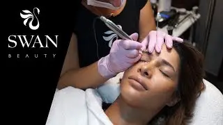 Augenbrauen pigmentieren mit Micaela Sch&auml;fer by Swan Beauty Berlin