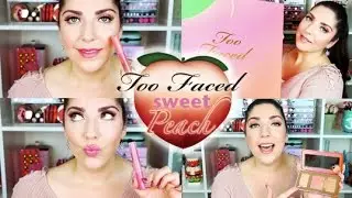 NEW Too Faced Sweet Peach Collection | Full Review, Hand Swatches & Lip Swatches