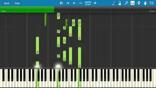 [How to play Piano] Brett Eldredge - The Long Way ( Lyrics Video)