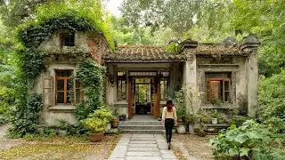 Amazing home renovation: Young woman revamps dilapidated house on a tight budget! 💸