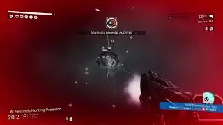 No Man's Sky - Terrain Editing Glitch & Sentinels Under Water