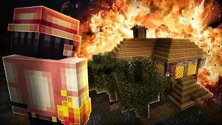 WIE ICH meine GANZE BASE verloren habe&hellip;(Minecraft Nachbarschaft)