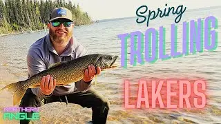 Trolling Tactics for Lake Trout Northern Saskatchewan #laketrout #trolling #springfishing