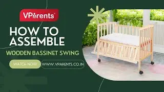 VParents Wooden Multi Usage Baby Crib with Mattress and Mosquito Net with Storage Space (0-3 Years)