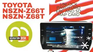 NSZN-Z66T & NSZN-Z68T unlock and Password for TOYOTA VOXY/NOAH