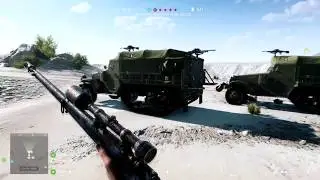 BATTLEFIELD 5: GAMEPLAY Multiplayer BREAKTHROUGH HAMADA #23 Sniping BattleField V Online