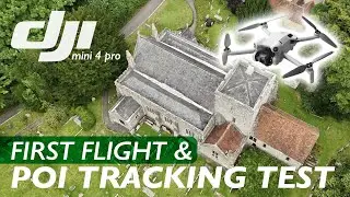 DJI Mini 4 Pro POI test. First flight