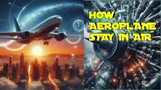 how aeroplane fly in air #AviationBasics #FlightMechanics #Aerodynamics #AirplanePhysics #Aviation