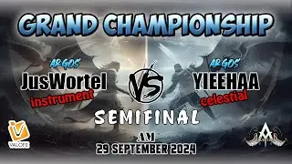 SemiFinal AM Grand Champs JusWortel vs YIEEHAA  29 September 2024 | Atlantica Global