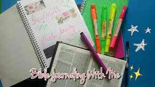 How To Start A Bible Journal | Simple & Easy, Step by Step | Philippines  Jen Armecin