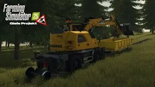 Jetzt reisen wir den alten Strom Schacht weg 🚧 | Gleis Projekt #2 | FARMING SIMULATOR 25