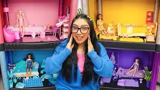 RETO! HAGO HABITACIONES de COLORES en 5 MINUTOS 🩷💛💙💜  Daailum
