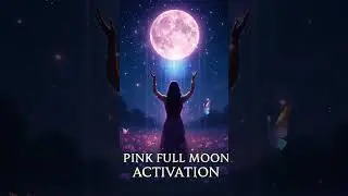 Pink Full Moon Activation | Energy Cleanse, Renewal & Sound Healing Ceremony #fullmoon