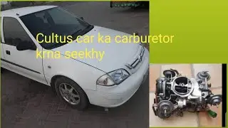 Cultus car ka carburetor service krna seekhy