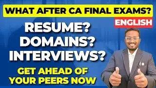 What After CA Final Exams? | An Initiative by Ankush Chirimar Classes | CAreer Navigator Program 3.0