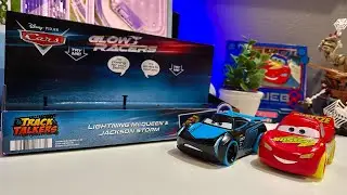 2024 Track Talkers Glow Racers Lightning McQueen & Jackson Storm 2-Pack — Will It Glow?