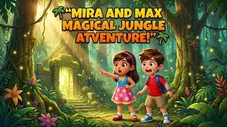 Mira and Max Jungle Adventure | Fun Cartoon Story for Kids