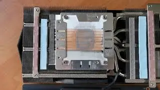 Разбор системы охлаждения RTX3080 MSI Gaming X Trio