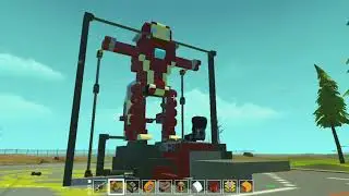 Ironman Suit up (Built in Scrap Mechanic)