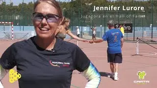 Vamos Pickleball. Interview with Jennifer Lucore profesional senior pickleball player