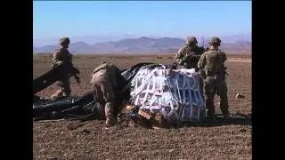 C-130 Joint Airdrop Operation Resupplies COP Chergotah