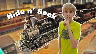 We played Hide & Seek in a TRAIN MUSEUM | Da Bois