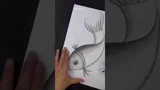 Easy fish drawing sketch....|| Rong Tuli ||.#music #calmdown #love #sketching #fishsketch  #drawing