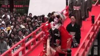 2011 下関･赤間神宮の先帝祭 上臈参拝