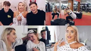 FITNESS ROUTINE, HAULS & ROAST DINNER!! 😱😍