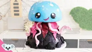 JELLYFISH CAKE | Kawaii Animal Birthday Party | Cake Art | Koalipops