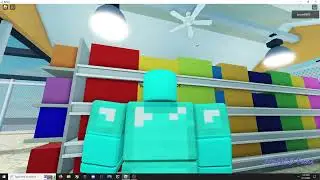 Ceiling fans in Home Depot on Roblox