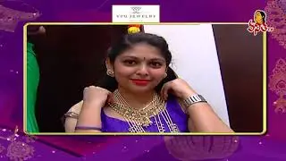 VPG Gold Jewellery : Light Weight Gold Jewellery Collections | Three Layer Long Chain | Kundan Set