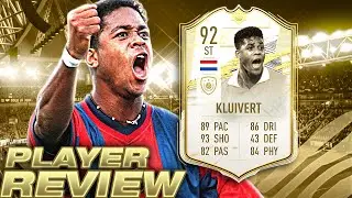 5 STAR WEAK FOOT UPGRADE! PRIME ICON MOMENTS 92 KLUIVERT PLAYER REVIEW - FIFA 21 ULTIMATE TEAM